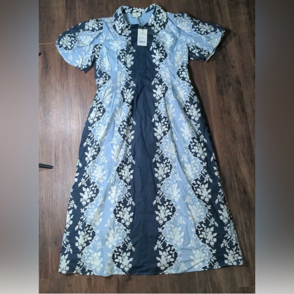 Tuckernuck Delaney Blue Fog Floral XXL